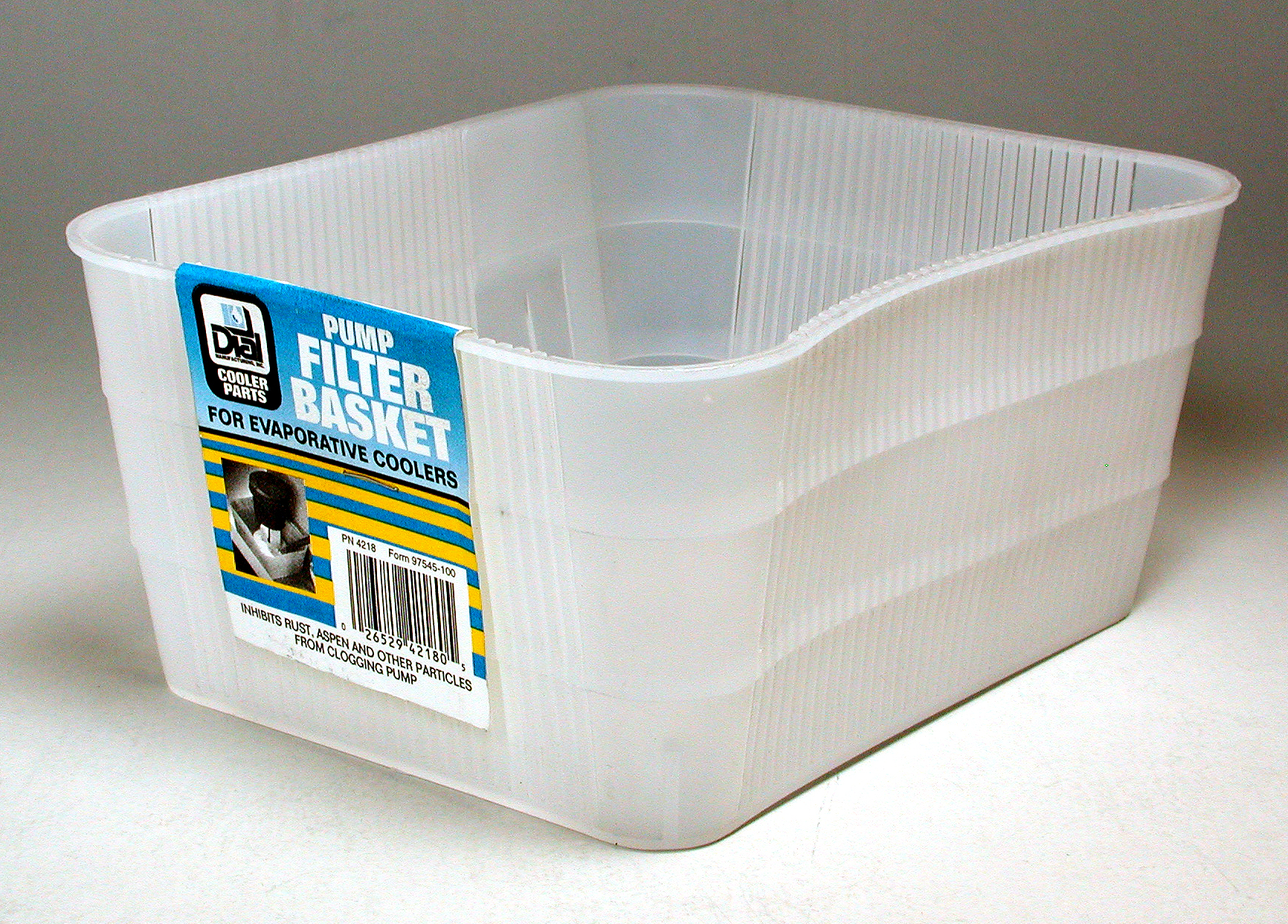 PLASTIC COOLER PUMP BASKET