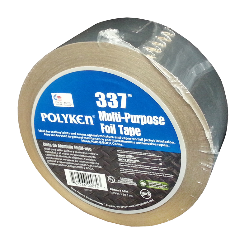 POLYKEN SILVER FOIL TAPE 2