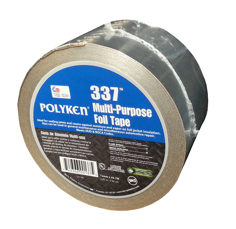 POLYKEN SILVER FOIL TAPE 3